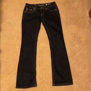 Dark miss me flare jeans BUCKLE